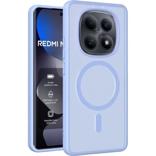 Mey İthalat®   Redmi Note 15 4G Jota Magsafe Kapak - Açık Mavi