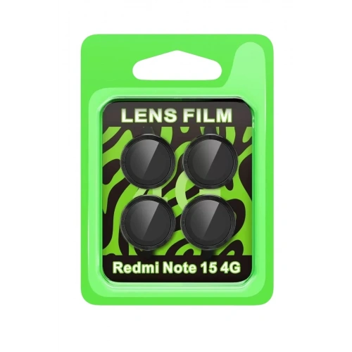 Mey İthalat®   Redmi Note 15 4G Raze Metal Kamera Lens - Siyah