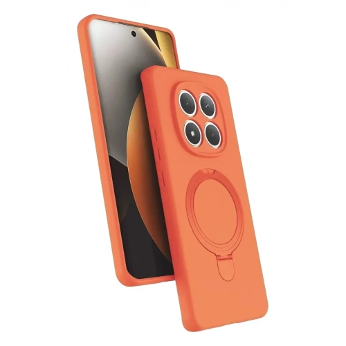 Mey İthalat®   Redmi Note 15 4G Regal Magsafe Standlı Kapak - Turuncu
