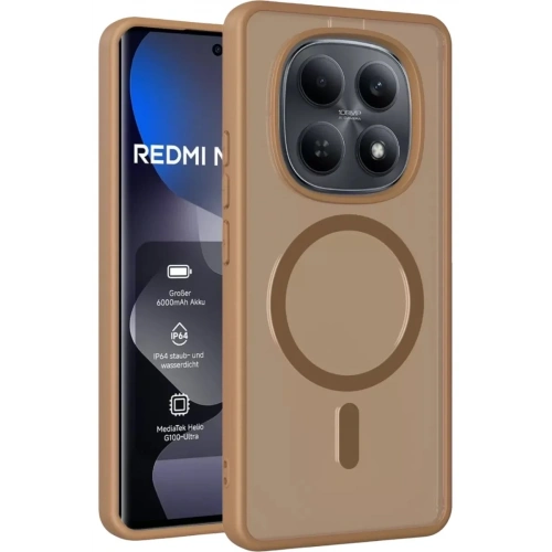 Mey İthalat®   Redmi Note 15 Pro 4G Jota Magsafe Kapak - Çöl Titanyum