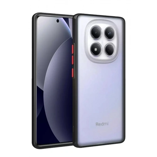 Mey İthalat®   Redmi Note 15 Pro 4G Montreal Silikon Kapak - Siyah
