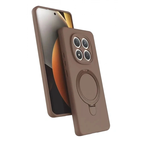 Mey İthalat®   Redmi Note 15 Pro 5G Regal Magsafe Standlı Kapak - Çöl Titanyum