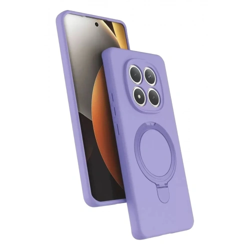 Mey İthalat®   Redmi Note 15 Pro 5G Regal Magsafe Standlı Kapak - Lila