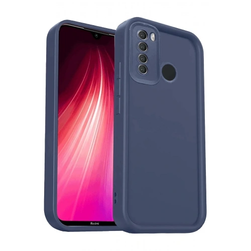 Mey İthalat®   Redmi Note 8 Kılıf Viera Silikon - Lacivert