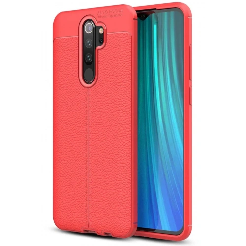 Mey İthalat®   Redmi Note 8 Pro Kılıf Auto Focus Kapak - Kırmızı