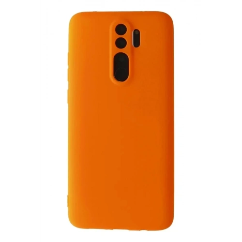 Mey İthalat®   Redmi Note 8 Pro Kılıf First Silikon - Turuncu