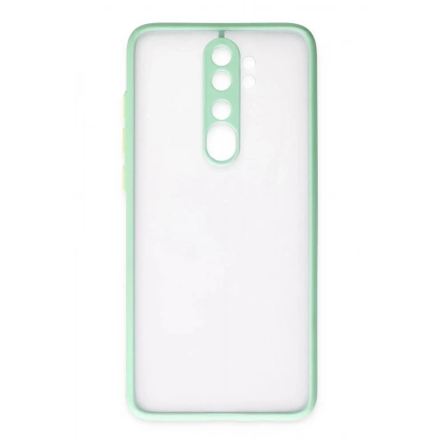 Mey İthalat®   Redmi Note 8 Pro Kılıf Montreal Silikon Kapak - Turkuaz