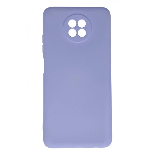 Mey İthalat®   Redmi Note 9 5G Kılıf Nano içi Kadife Silikon - Lila