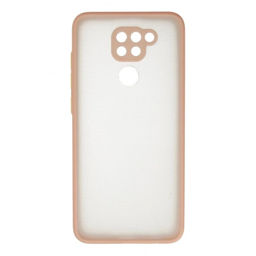 Mey İthalat®   Redmi Note 9 Kılıf Montreal Silikon Kapak - Pembe