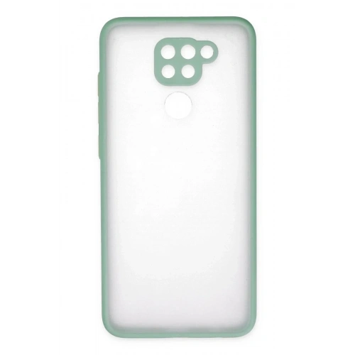 Mey İthalat®   Redmi Note 9 Kılıf Montreal Silikon Kapak - Turkuaz