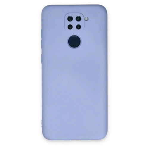 Mey İthalat®   Redmi Note 9 Kılıf Nano içi Kadife Silikon - Lila