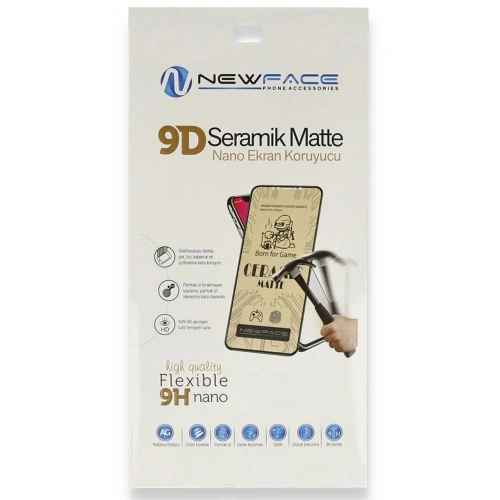 Mey İthalat®   Redmi Note 9 Pro Mat Seramik Nano Ekran Koruyucu