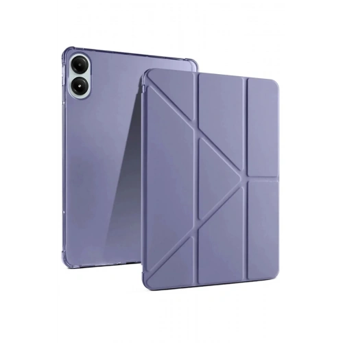 Mey İthalat®   Redmi Pad Pro 12.1 Kılıf Kalemlikli Mars Tablet Kılıfı - Lavender