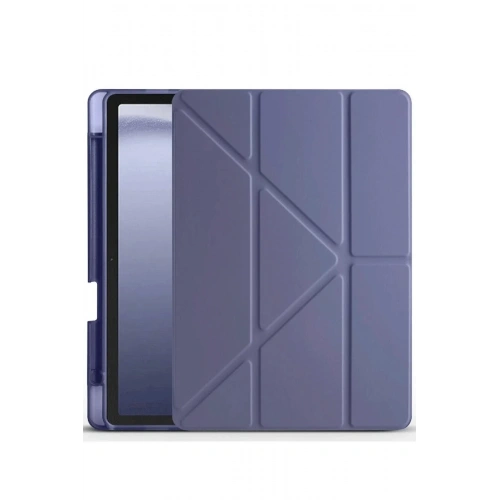 Mey İthalat®   Redmi Pad Pro 12.1 Kılıf Kalemlikli Mars Tablet Kılıfı - Lila