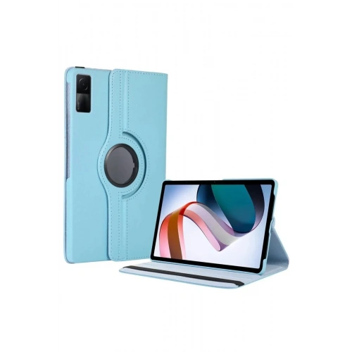 Mey İthalat®   Redmi Pad SE 4G Kılıf 360 Tablet Deri Kılıf - Turkuaz