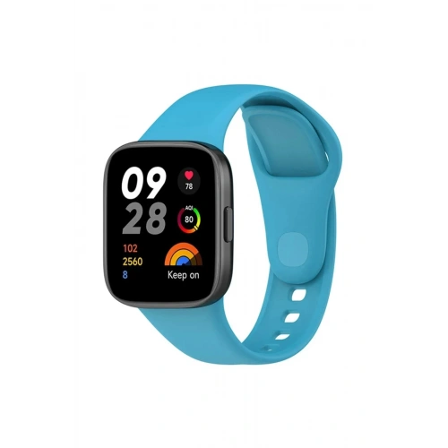 Mey İthalat®   Redmi Watch 3 Klasik Kordon - Bebek Mavisi