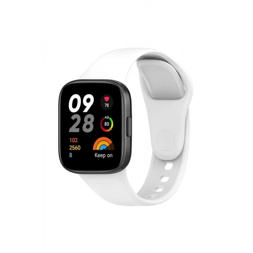 Mey İthalat®   Redmi Watch 3 Klasik Kordon - Beyaz