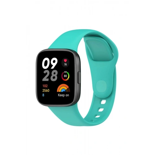 Mey İthalat®   Redmi Watch 3 Klasik Kordon - Turkuaz