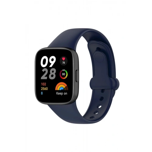Mey İthalat®   Redmi Watch 3 Origin Silikon Kordon - Lacivert
