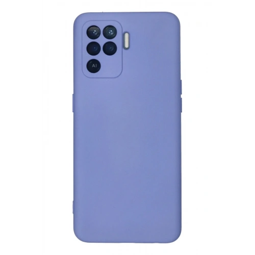 Mey İthalat®   Reno 5 Lite Kılıf Nano içi Kadife Silikon - Lila