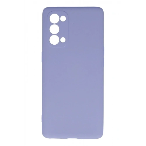 Mey İthalat®   Reno 5 Pro Kılıf Nano içi Kadife Silikon - Lila