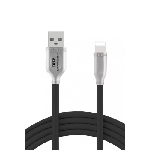 Mey İthalat®  S48 Lightning Kablo iphone Uyumlu 1M 3A - Siyah