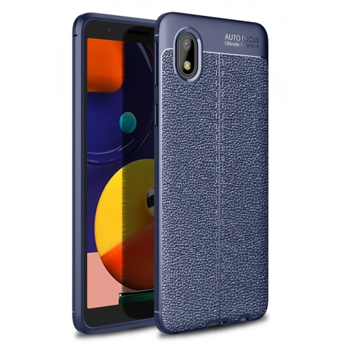 Mey İthalat®  Samsung Galaxy A01 Core Kılıf Auto Focus Kapak - Lacivert