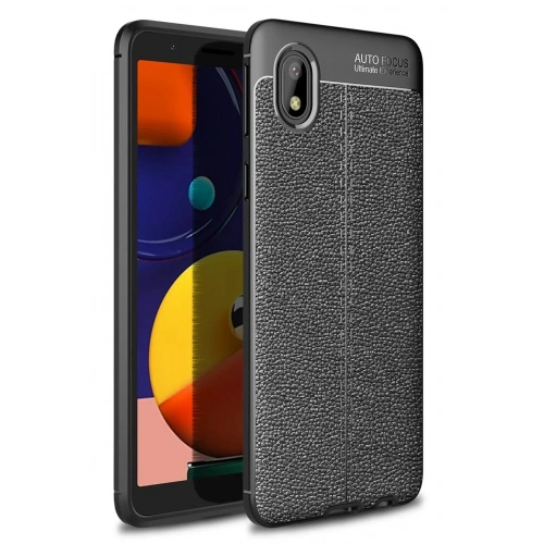 Mey İthalat®  Samsung Galaxy A01 Core Kılıf Auto Focus Kapak - Siyah