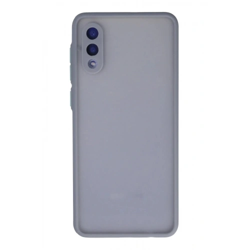 Mey İthalat®  Samsung Galaxy A02 Kılıf Montreal Silikon Kapak - Gri