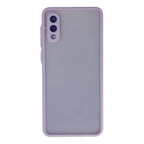 Mey İthalat®  Samsung Galaxy A02 Kılıf Montreal Silikon Kapak - Mor