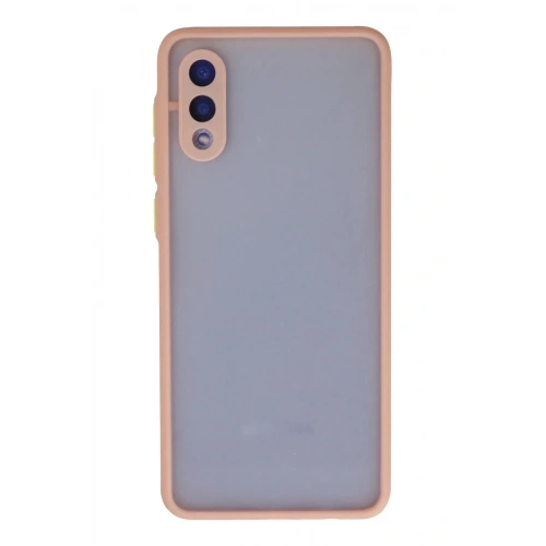 Mey İthalat®  Samsung Galaxy A02 Kılıf Montreal Silikon Kapak - Pembe