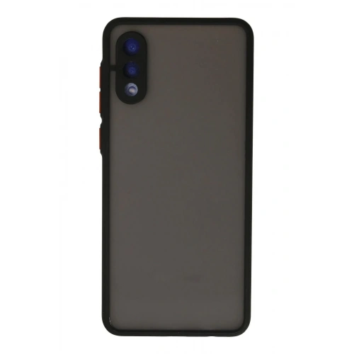 Mey İthalat®  Samsung Galaxy A02 Kılıf Montreal Silikon Kapak - Siyah