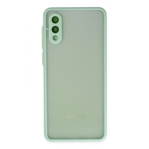 Mey İthalat®  Samsung Galaxy A02 Kılıf Montreal Silikon Kapak - Turkuaz