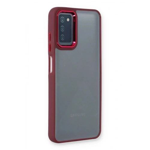 Mey İthalat®  Samsung Galaxy A03S Kılıf Dora Kapak - Kırmızı