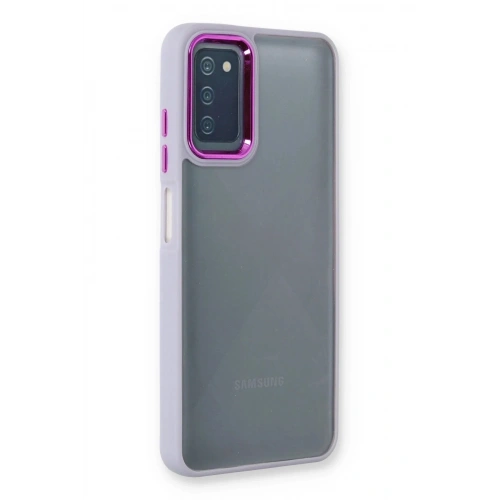 Mey İthalat®  Samsung Galaxy A03S Kılıf Dora Kapak - Lila