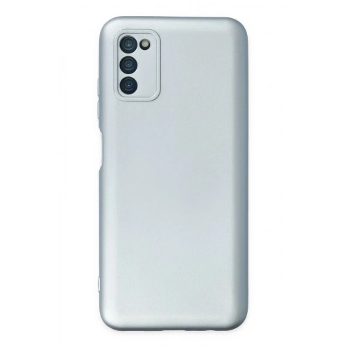 Mey İthalat®  Samsung Galaxy A03S Kılıf Nano içi Kadife Silikon - Sky Blue