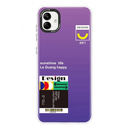 Mey İthalat®  Samsung Galaxy A04 Kılıf Estoril Desenli Kapak - Estoril - 4