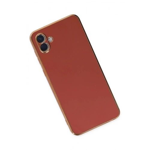 Mey İthalat®  Samsung Galaxy A04 Kılıf Volet Silikon - Kırmızı