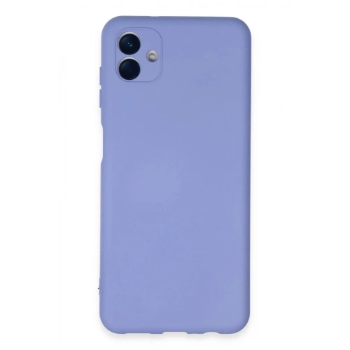 Mey İthalat®  Samsung Galaxy A04E Kılıf Nano içi Kadife Silikon - Lila