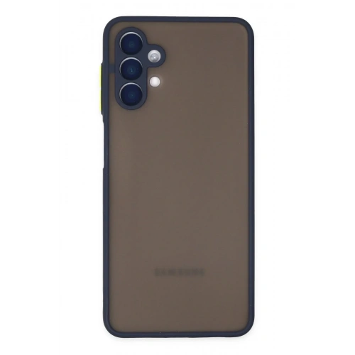 Mey İthalat®  Samsung Galaxy A04S Kılıf Montreal Silikon Kapak - Lacivert
