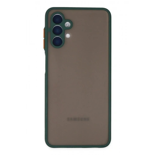 Mey İthalat®  Samsung Galaxy A04S Kılıf Montreal Silikon Kapak - Yeşil
