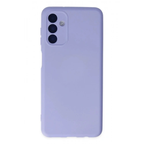 Mey İthalat®  Samsung Galaxy A04S Kılıf Nano içi Kadife Silikon - Lila