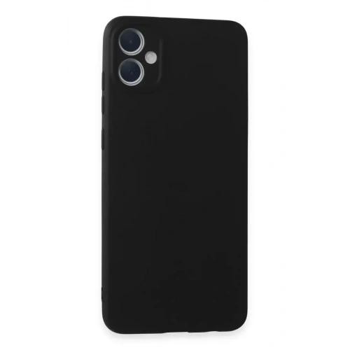 Mey İthalat®  Samsung Galaxy A05 Kılıf First Silikon - Siyah