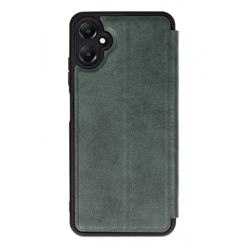 Mey İthalat®  Samsung Galaxy A05 Kılıf Flip Cover - Koyu Yeşil