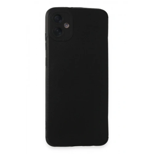 Mey İthalat®  Samsung Galaxy A05 Kılıf Loop Deri Silikon - Siyah