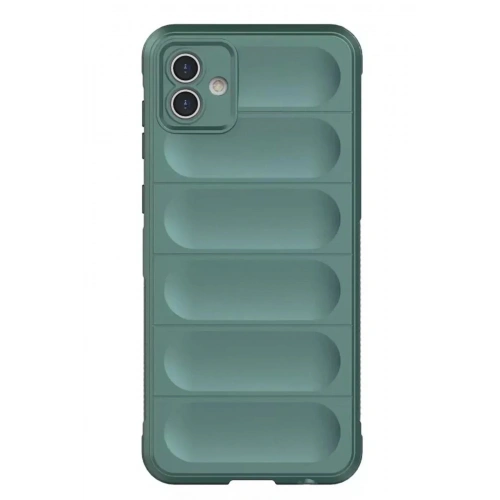 Mey İthalat®  Samsung Galaxy A05 Kılıf Optimum Silikon - Koyu Yeşil