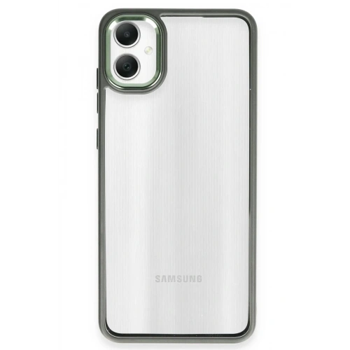 Mey İthalat®  Samsung Galaxy A05 Kılıf Power Silikon - Koyu Yeşil