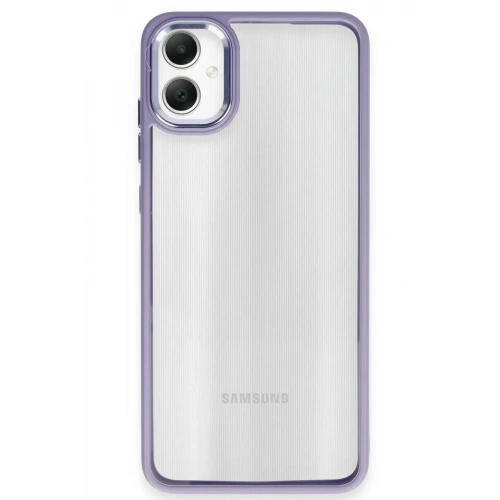 Mey İthalat®  Samsung Galaxy A05 Kılıf Power Silikon - Lila