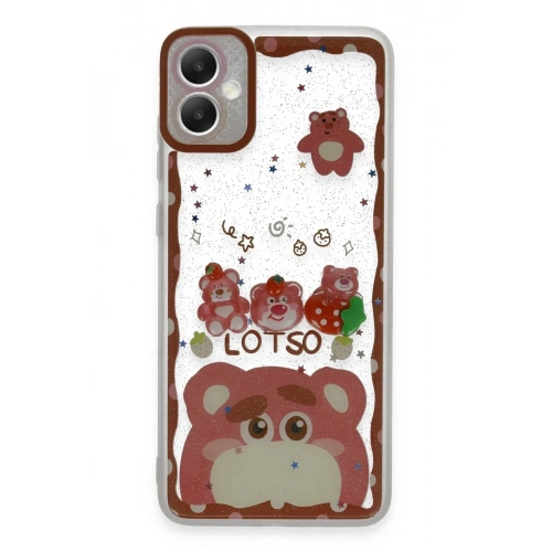 Mey İthalat®  Samsung Galaxy A05 Kılıf Sweet Desenli Silikon Kapak - Pembe