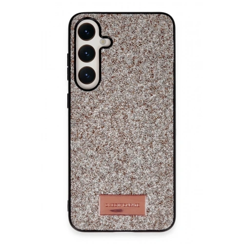 Mey İthalat®  Samsung Galaxy A05S Bright Simli Kapak - Gold